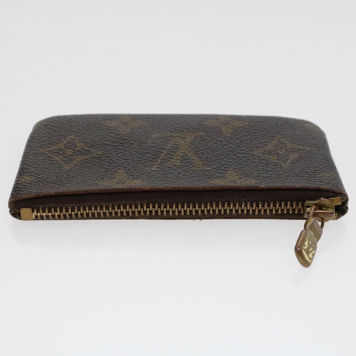 LOUIS VUITTON Monogram Pochette Cles Coin Purse M62650 LV 45008