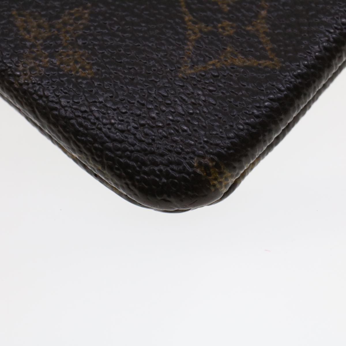 LOUIS VUITTON Monogram Pochette Cles Coin Purse M62650 LV 45008