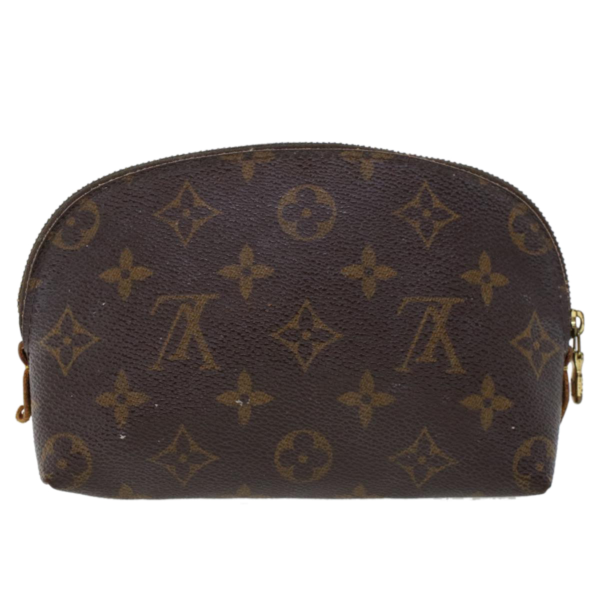 LOUIS VUITTON Monogram Pochette Cosmetic PM Cosmetic Pouch M47515 LV 45010