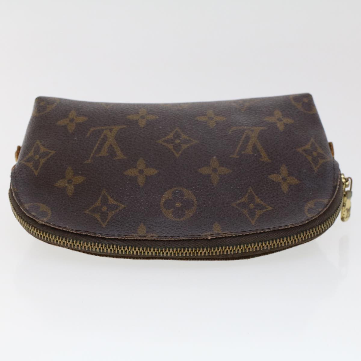 LOUIS VUITTON Monogram Pochette Cosmetic PM Cosmetic Pouch M47515 LV 45010