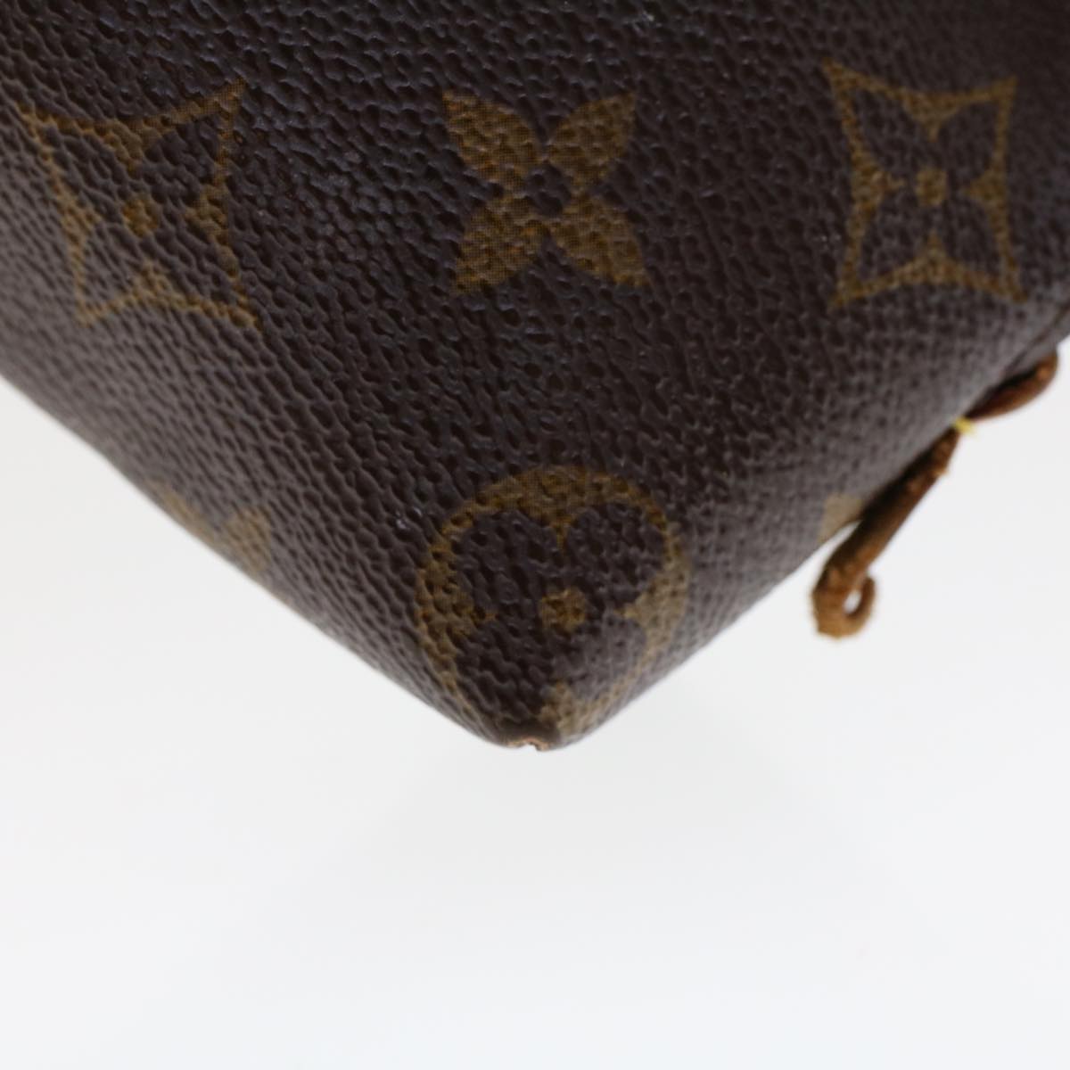 LOUIS VUITTON Monogram Pochette Cosmetic PM Cosmetic Pouch M47515 LV 45010