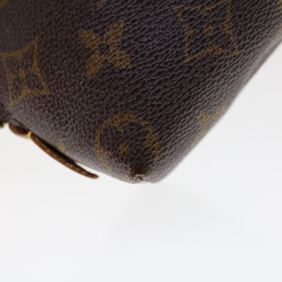 LOUIS VUITTON Monogram Pochette Cosmetic PM Cosmetic Pouch M47515 LV 45010
