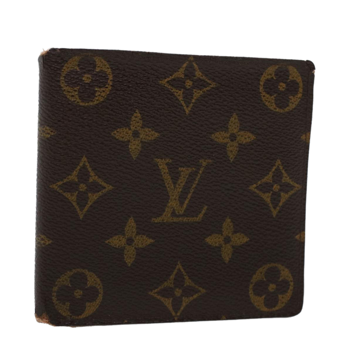 LOUIS VUITTON Monogram Portefeuille Marco Bifold Wallet M61675 LV 45011