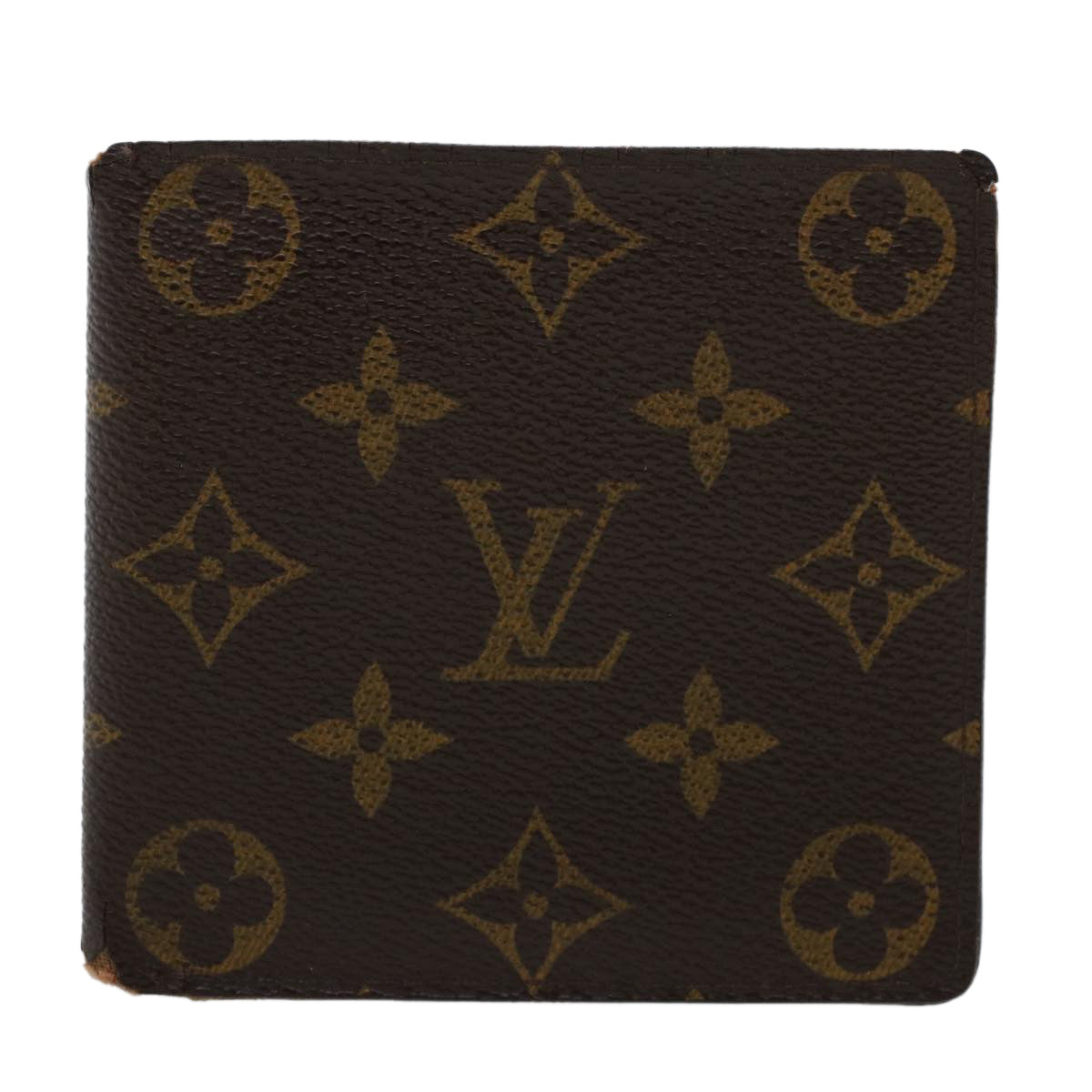 LOUIS VUITTON Monogram Portefeuille Marco Bifold Wallet M61675 LV 45011