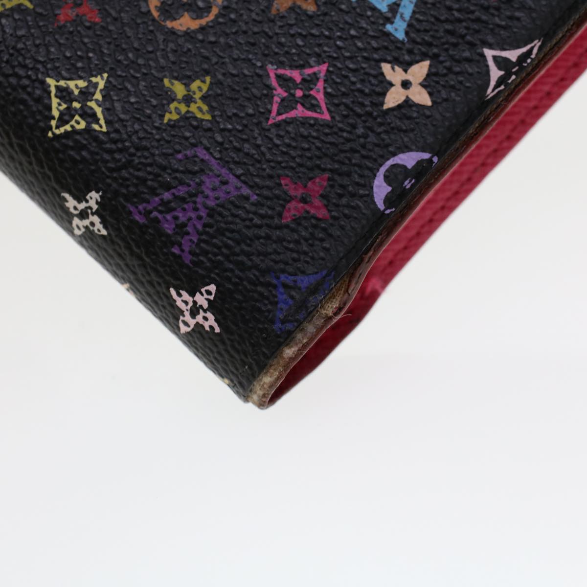 LOUIS VUITTON Multicolor Portefeuille Koala Wallet Black M58015 LV 45017