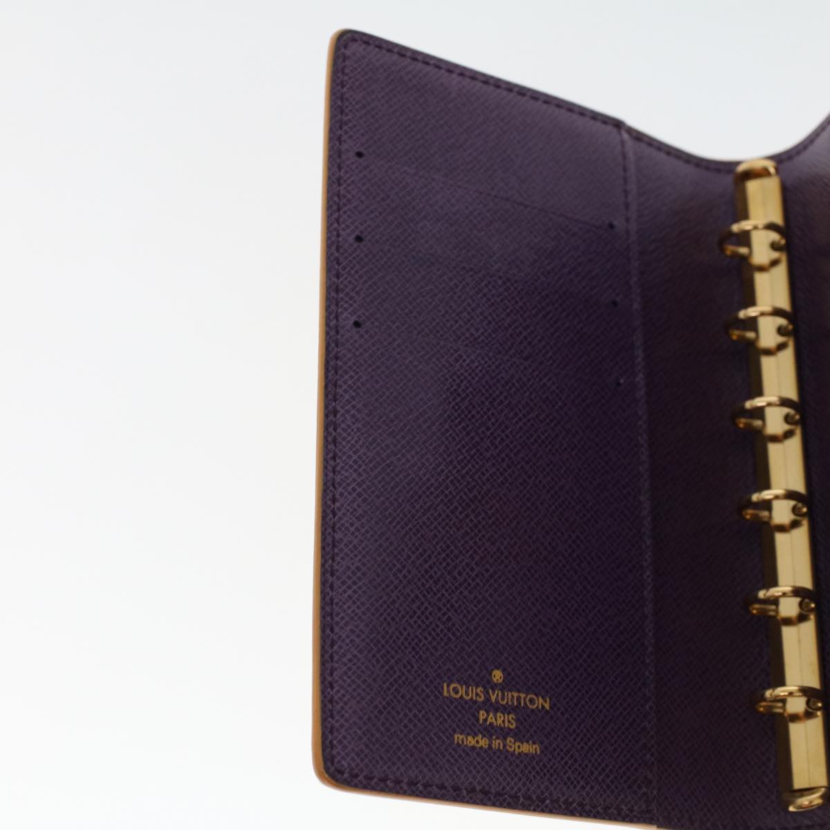 LOUIS VUITTON Epi Agenda PM Day Planner Cover Yellow R20059 LV 45018