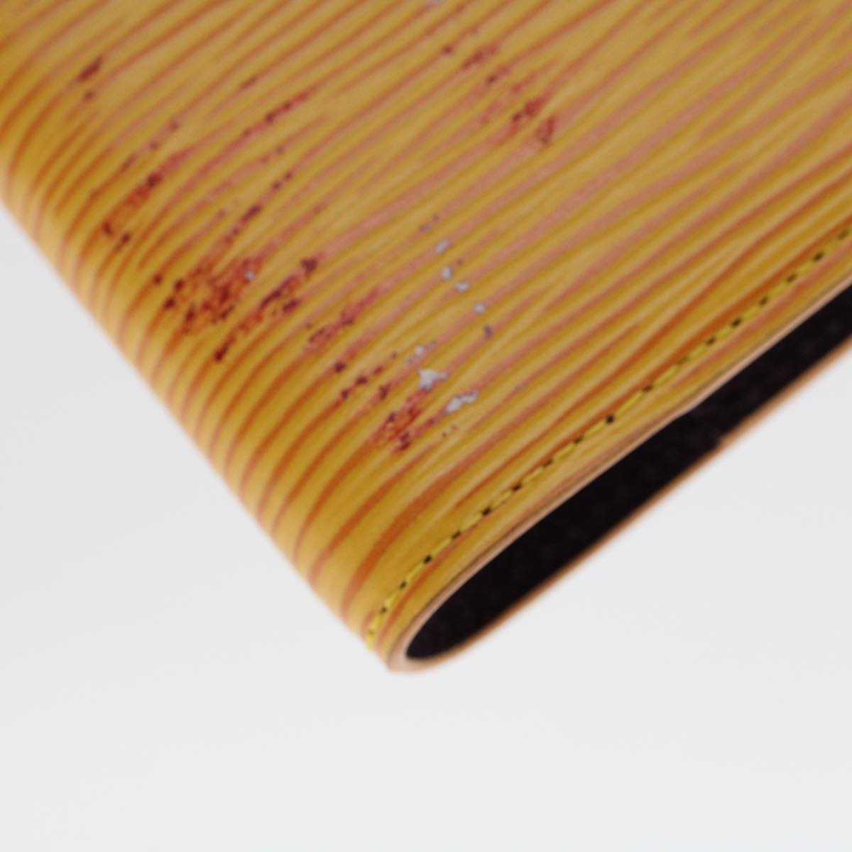 LOUIS VUITTON Epi Agenda PM Day Planner Cover Yellow R20059 LV 45018