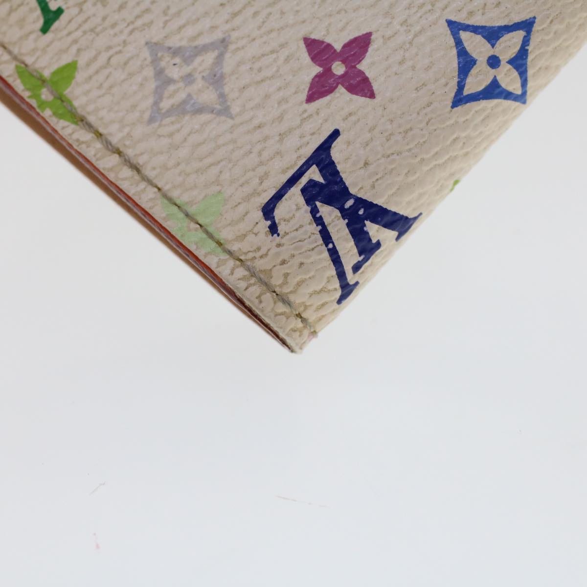 LOUIS VUITTON Monogram Multicolor Multicles 4 Keys Case White M60043 45019