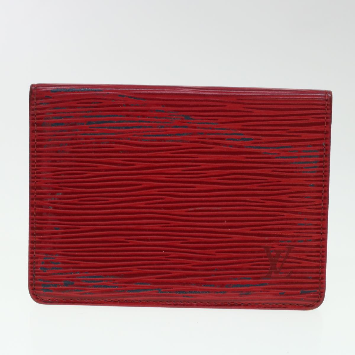 LOUIS VUITTON Epi Wallet 5Set Red Yellow Black LV 45020