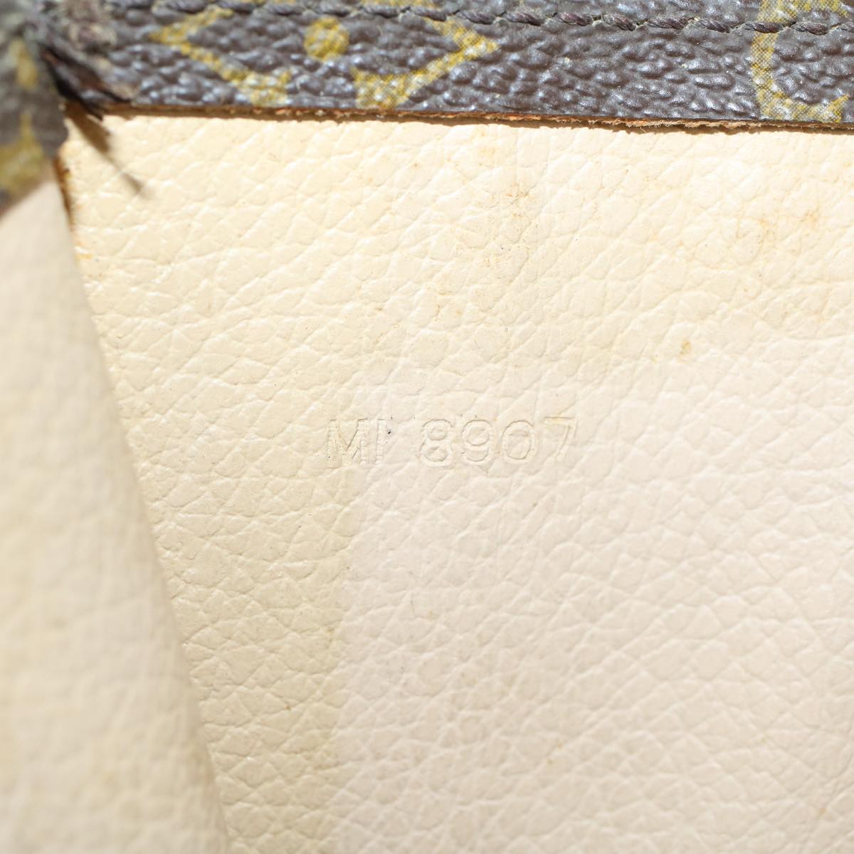 LOUIS VUITTON Monogram Sac Plat Hand Bag M51140 LV 45024