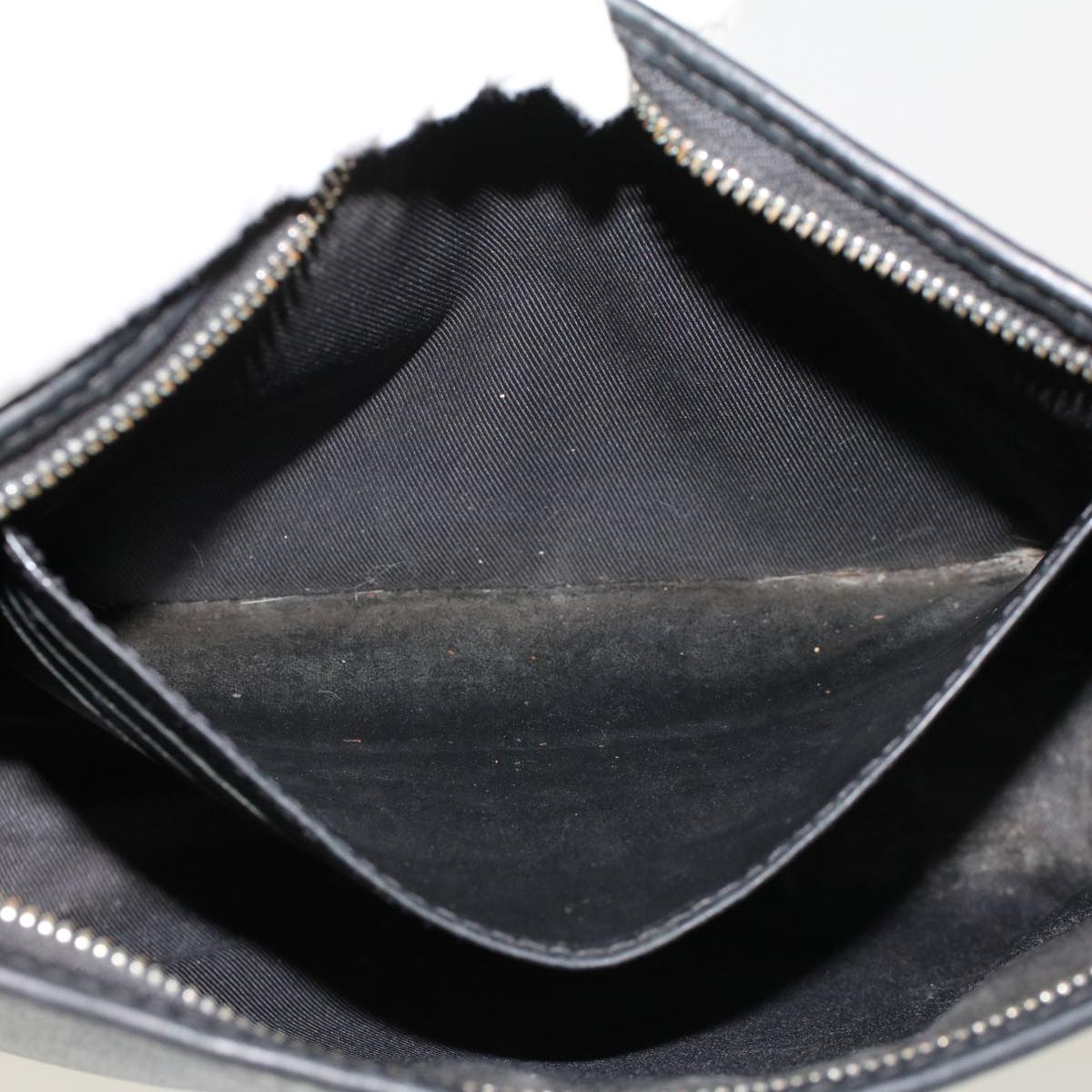 LOUIS VUITTON Damier Graphite Pochette Voyager MM Clutch Bag N41696 45025