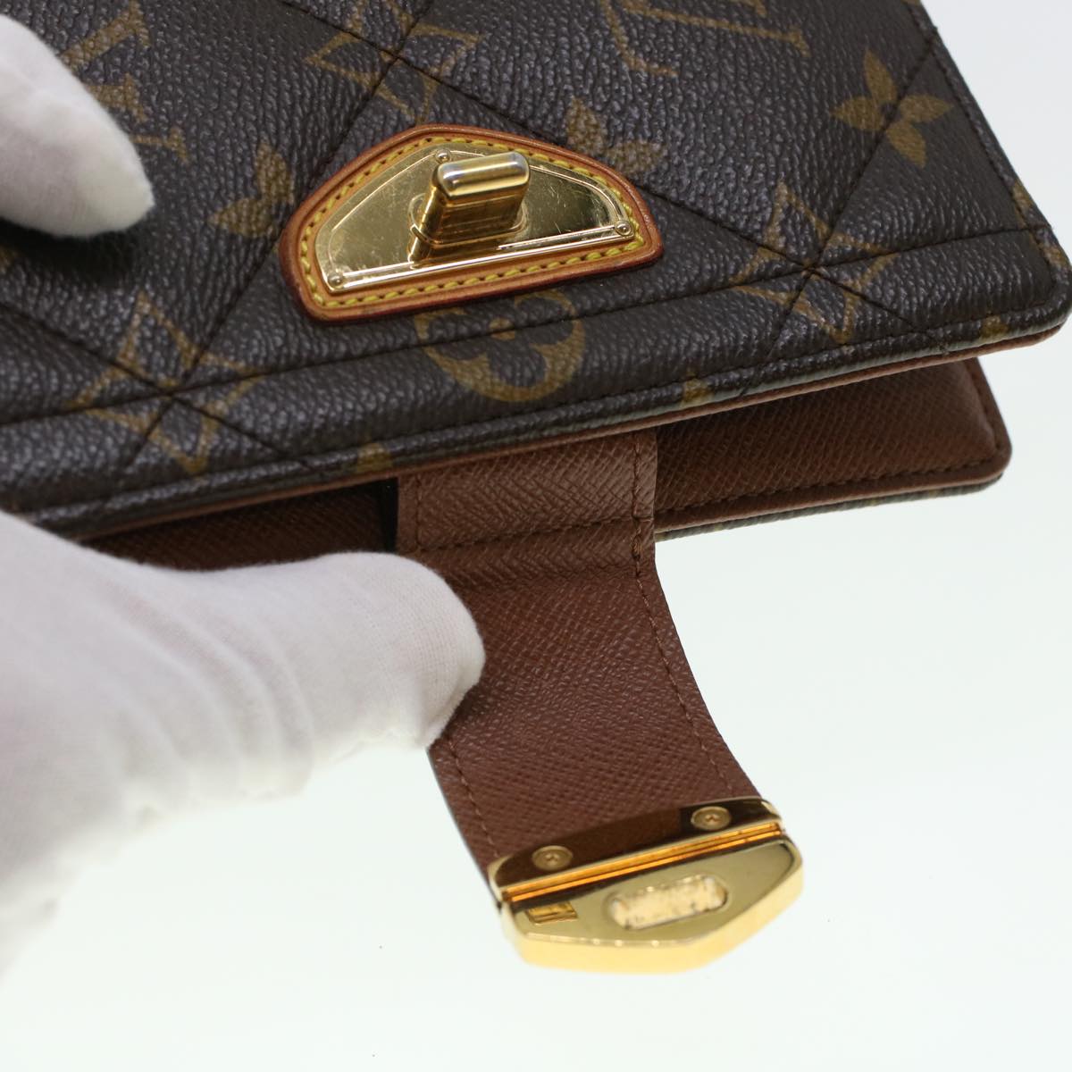 LOUIS VUITTON Monogram Etoile Agenda PM Day Planner Cover R20981 LV 45035