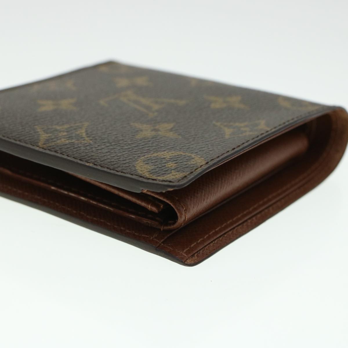 LOUIS VUITTON Monogram Portefeuille Marco Bifold Wallet M61675 LV 45036A