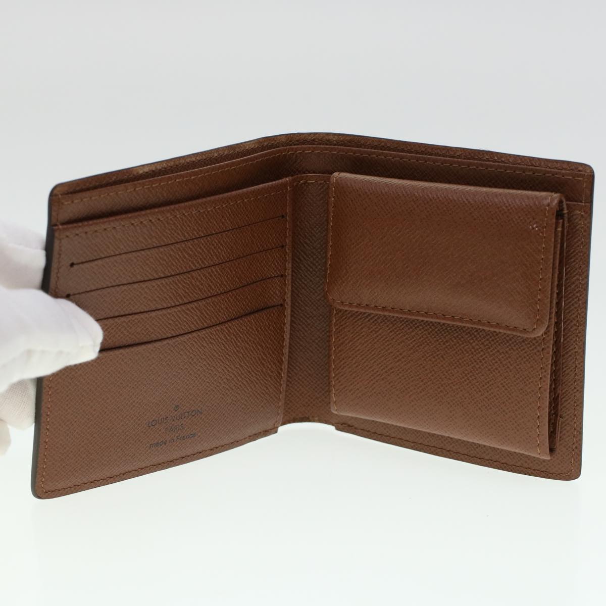LOUIS VUITTON Monogram Portefeuille Marco Bifold Wallet M61675 LV 45036A