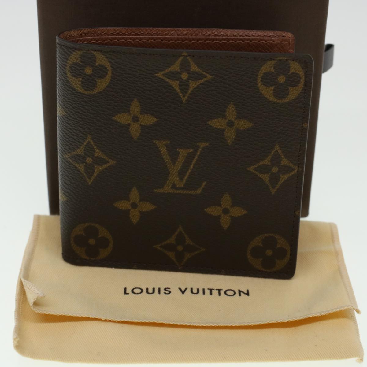 LOUIS VUITTON Monogram Portefeuille Marco Bifold Wallet M61675 LV 45036A