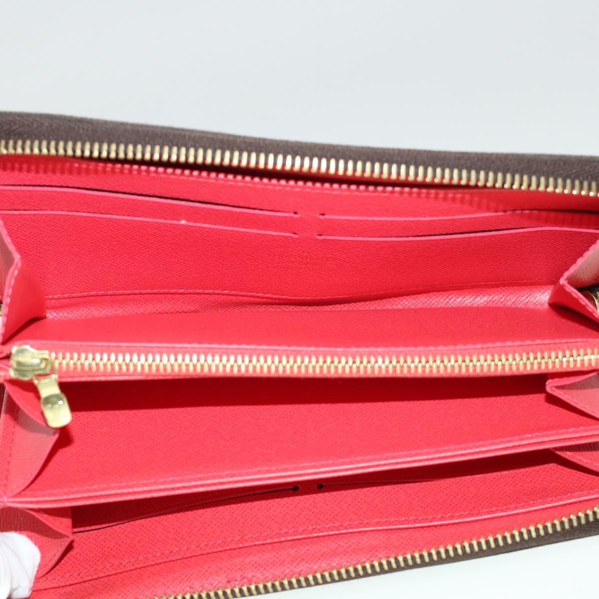 LOUIS VUITTON Monogram Totem Zippy Wallet Purple Red blue M61364 LV 45037