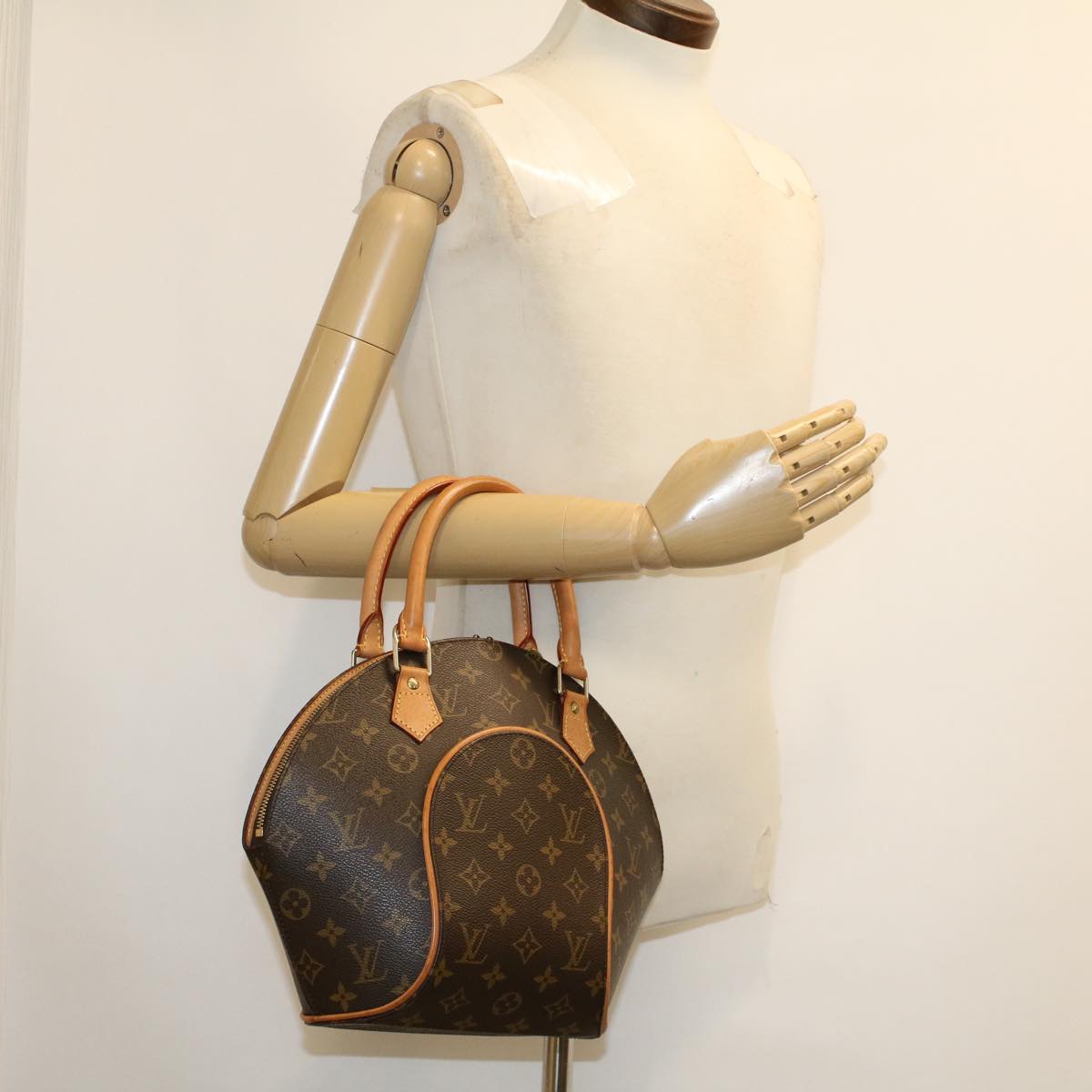 LOUIS VUITTON Monogram Ellipse PM Hand Bag M51127 LV 45038