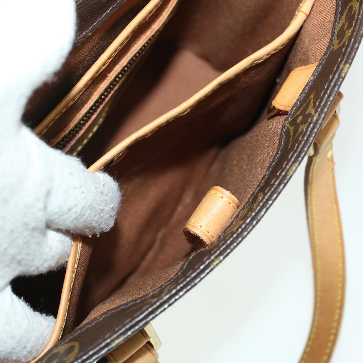 LOUIS VUITTON Monogram Vavin PM Tote Bag M51172 LV 45039