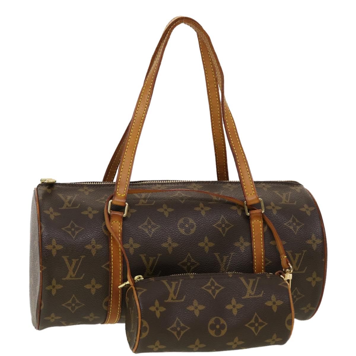 LOUIS VUITTON Monogram Papillon 30 Hand Bag M51385 LV 45041