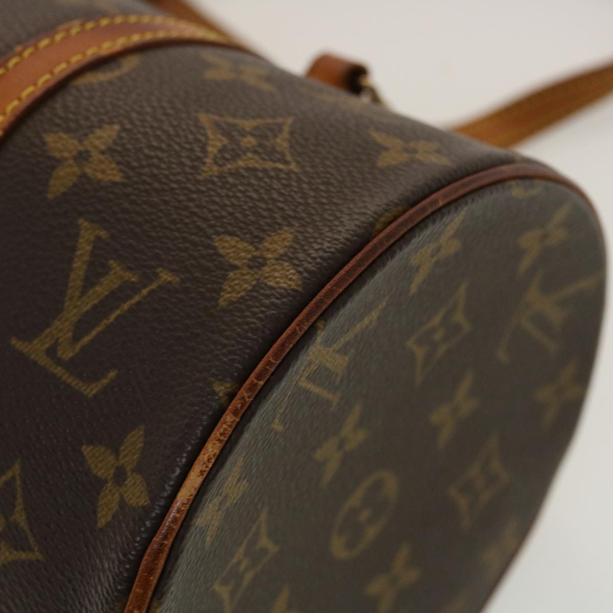 LOUIS VUITTON Monogram Papillon 30 Hand Bag M51385 LV 45041