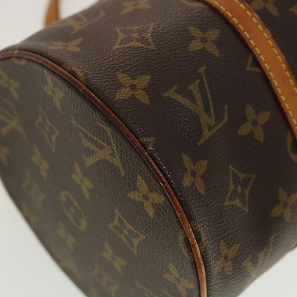 LOUIS VUITTON Monogram Papillon 30 Hand Bag M51385 LV 45041