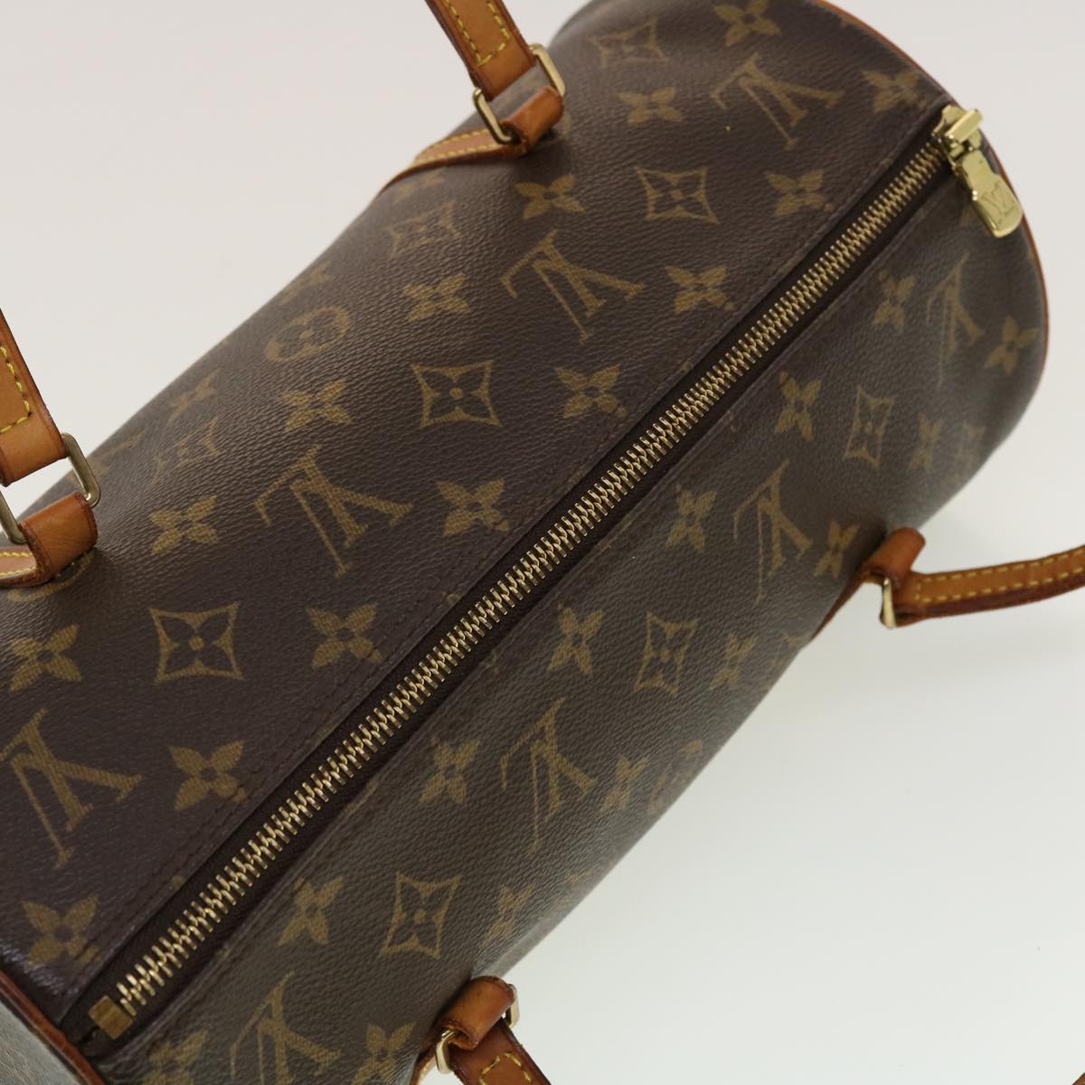LOUIS VUITTON Monogram Papillon 30 Hand Bag M51385 LV 45041