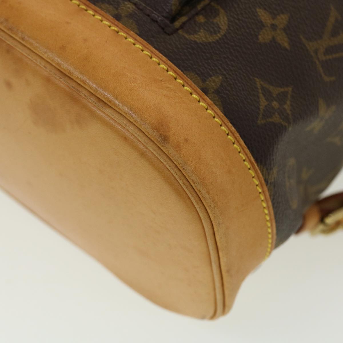 LOUIS VUITTON Monogram Montsouris MM Backpack M51136 LV 45047