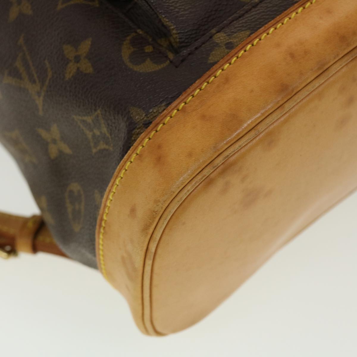 LOUIS VUITTON Monogram Montsouris MM Backpack M51136 LV 45047