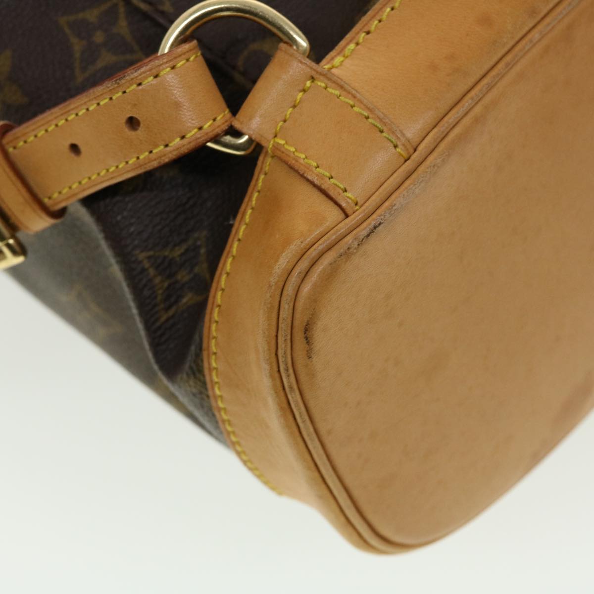 LOUIS VUITTON Monogram Montsouris MM Backpack M51136 LV 45047