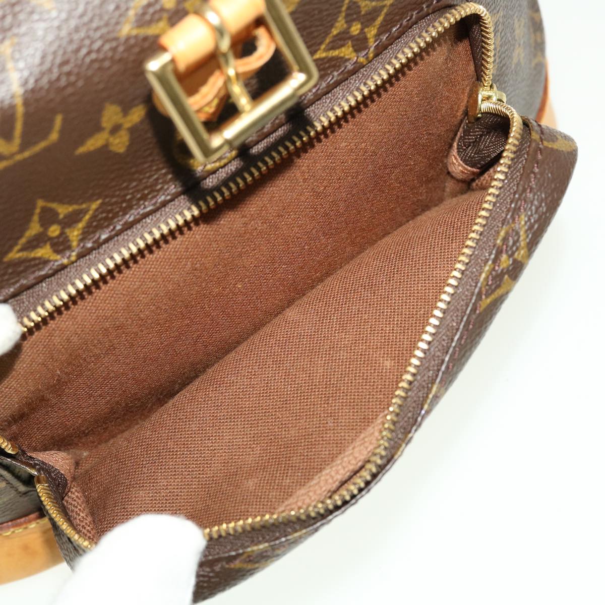 LOUIS VUITTON Monogram Montsouris MM Backpack M51136 LV 45047