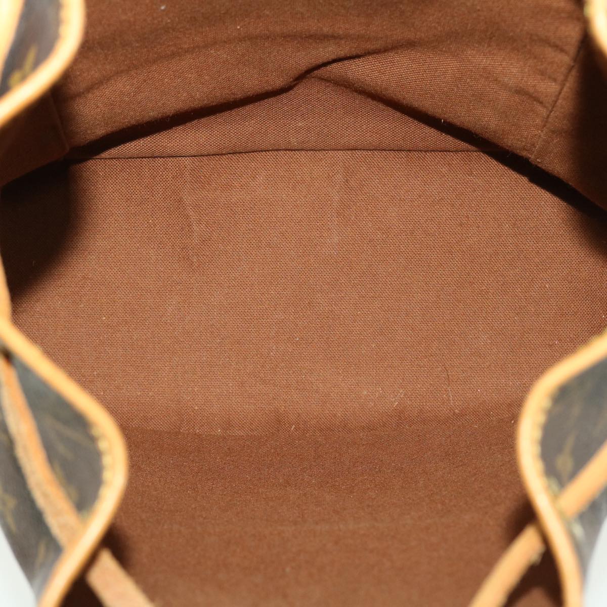 LOUIS VUITTON Monogram Montsouris MM Backpack M51136 LV 45047
