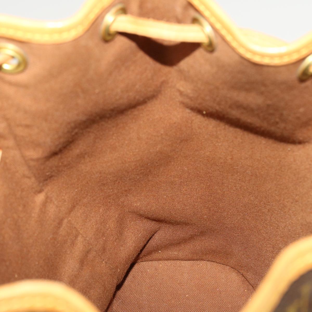 LOUIS VUITTON Monogram Montsouris MM Backpack M51136 LV 45047