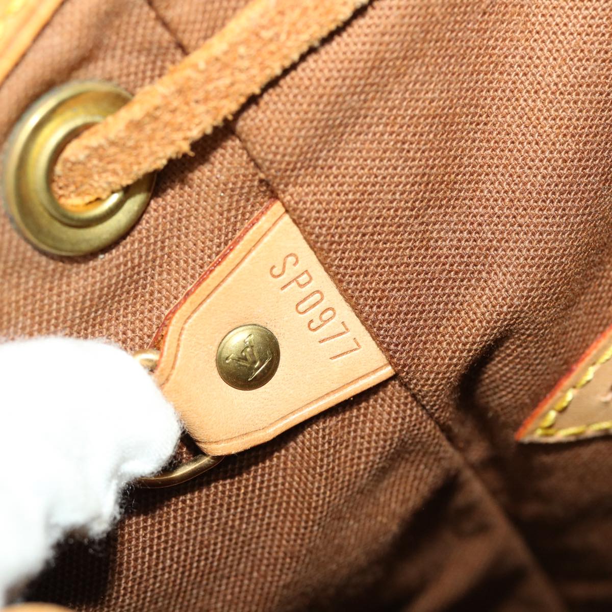 LOUIS VUITTON Monogram Montsouris MM Backpack M51136 LV 45047