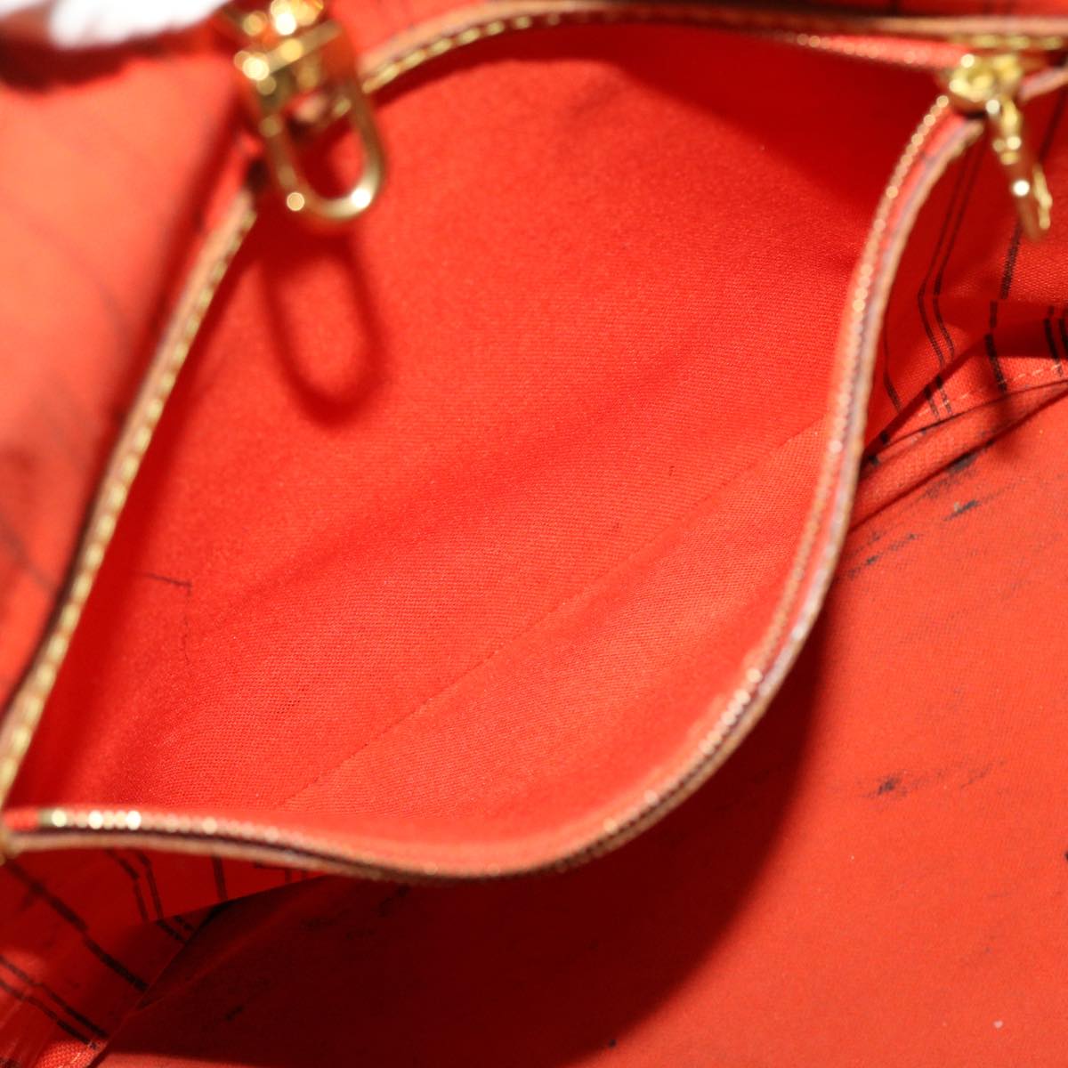 LOUIS VUITTON Monogram Neverfull MM Tote Bag M40156 LV 45051