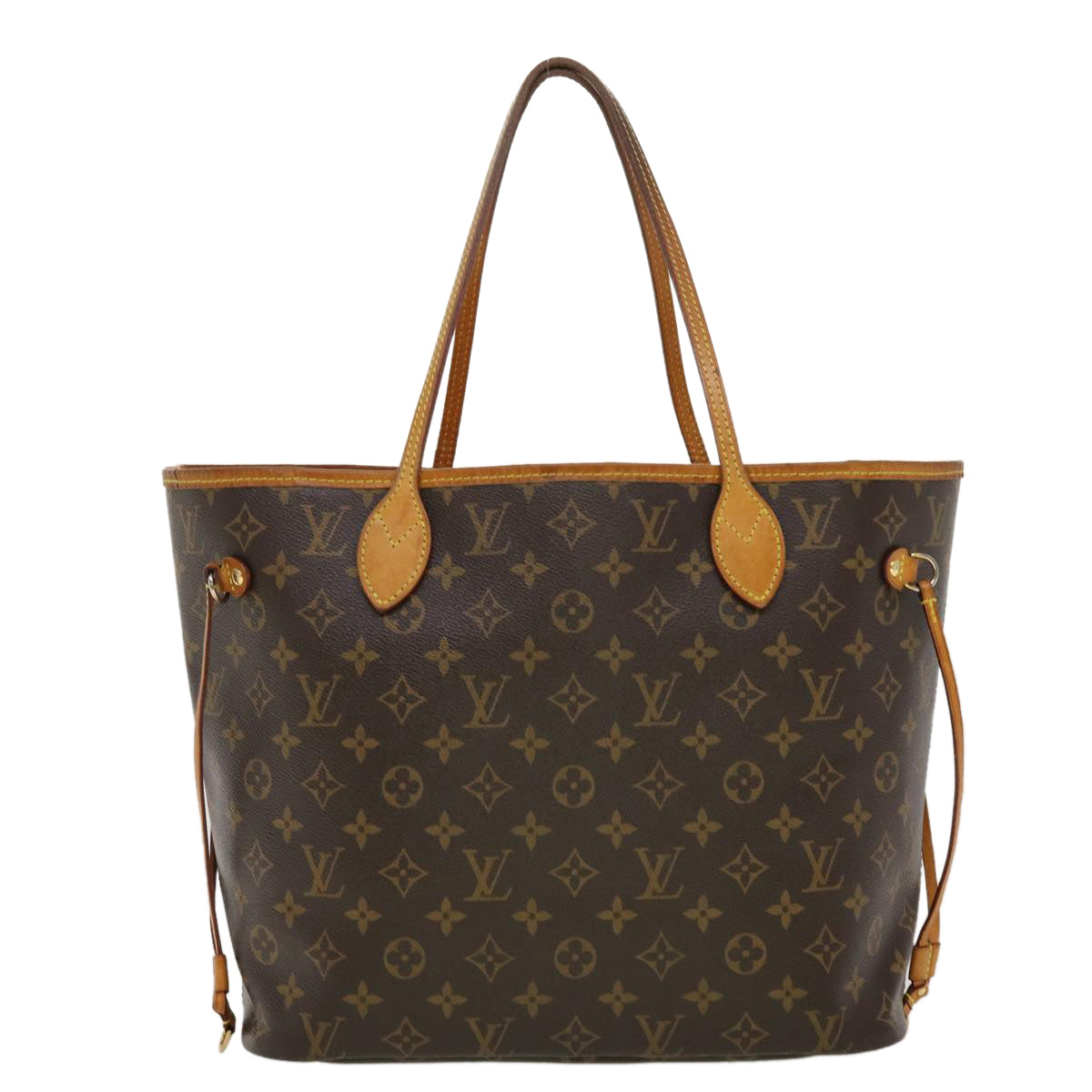 LOUIS VUITTON Monogram Neverfull MM Tote Bag M40156 LV 45051