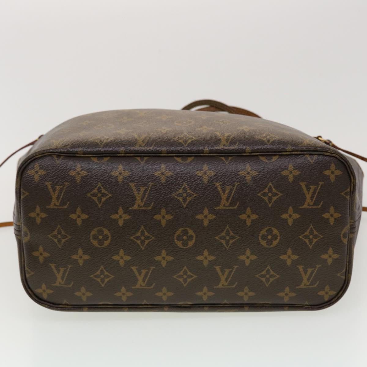 LOUIS VUITTON Monogram Neverfull MM Tote Bag M40156 LV 45051