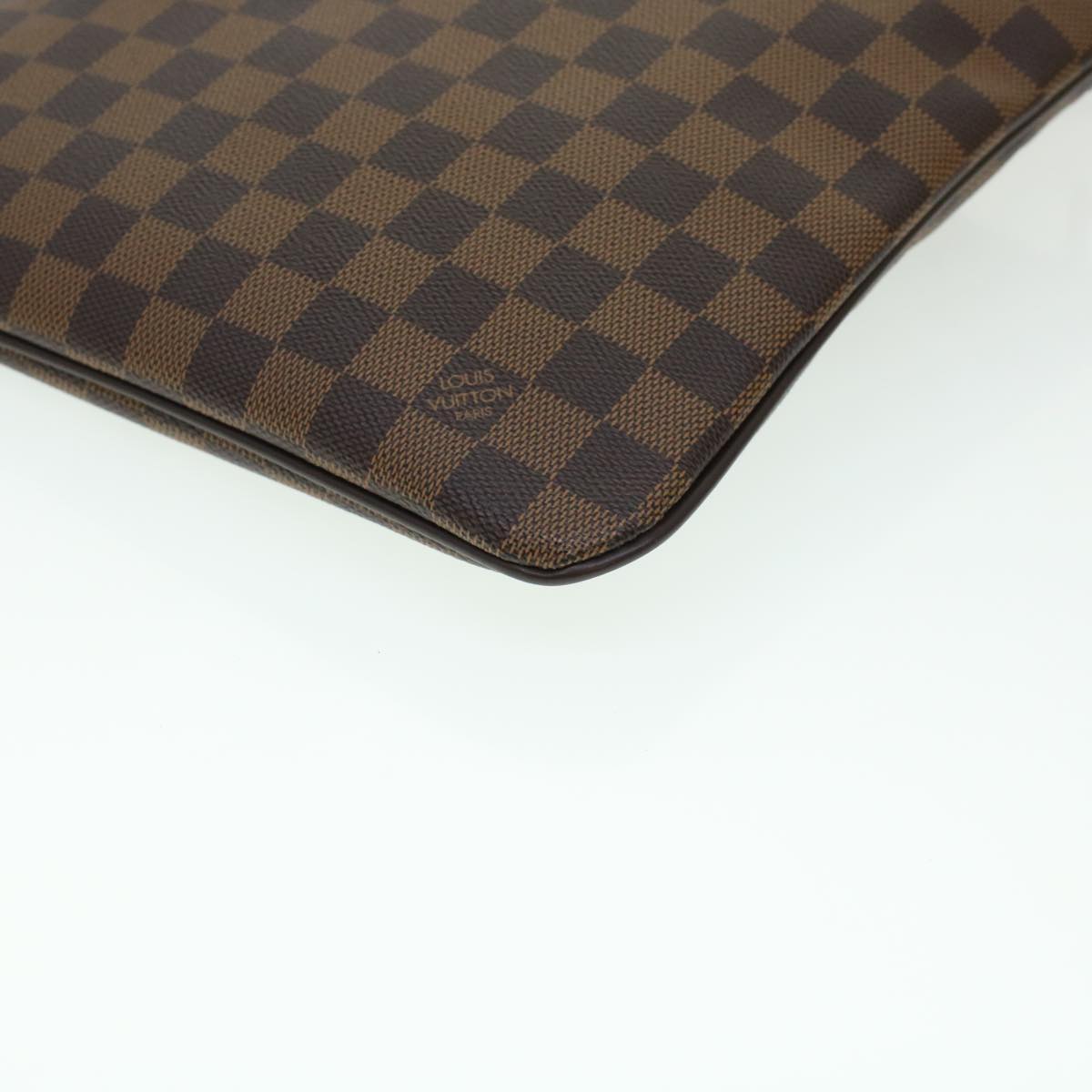 LOUIS VUITTON Damier Ebene Pochette Plat Brooklyn Bag N41100 45052A