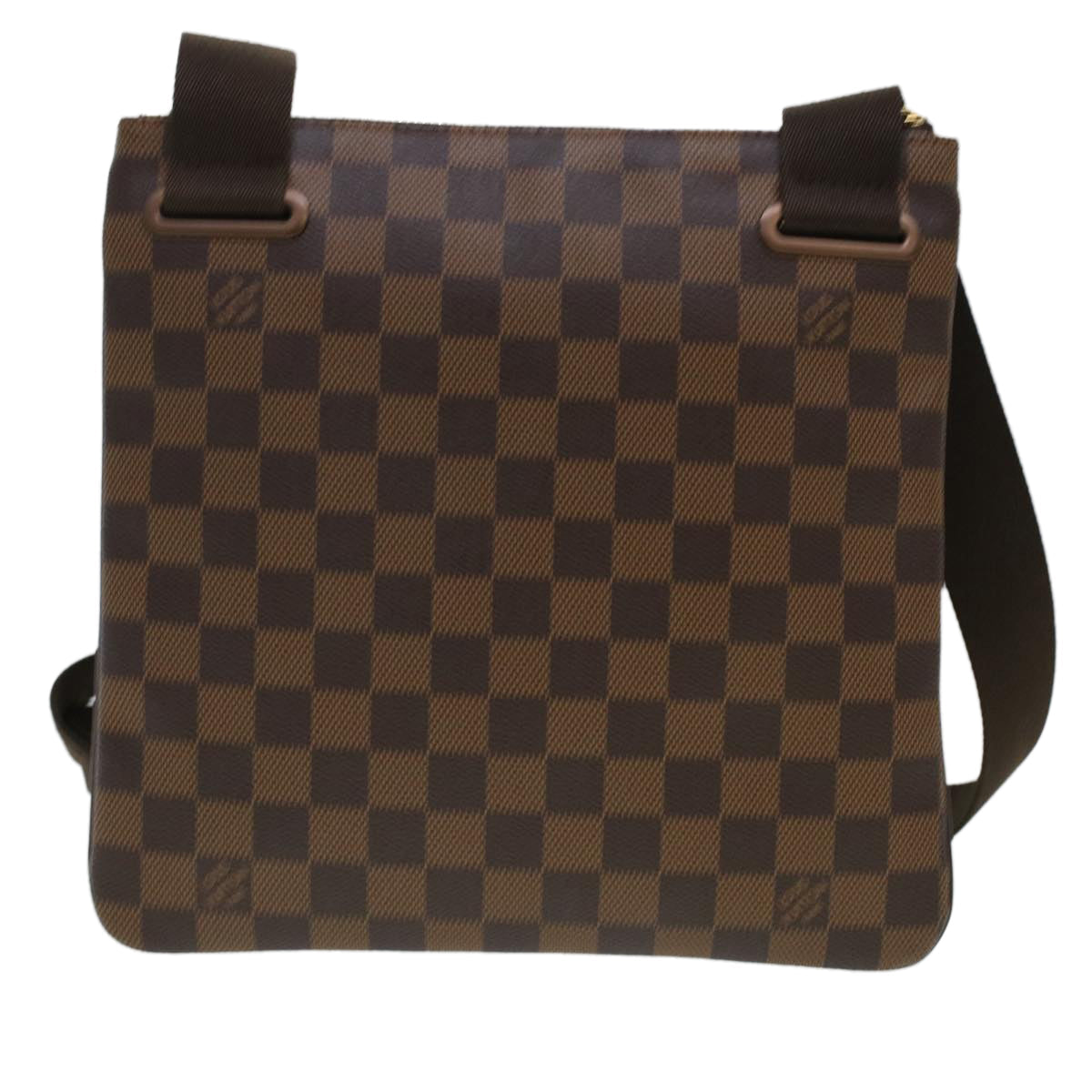 LOUIS VUITTON Damier Ebene Pochette Plat Brooklyn Bag N41100 45052A