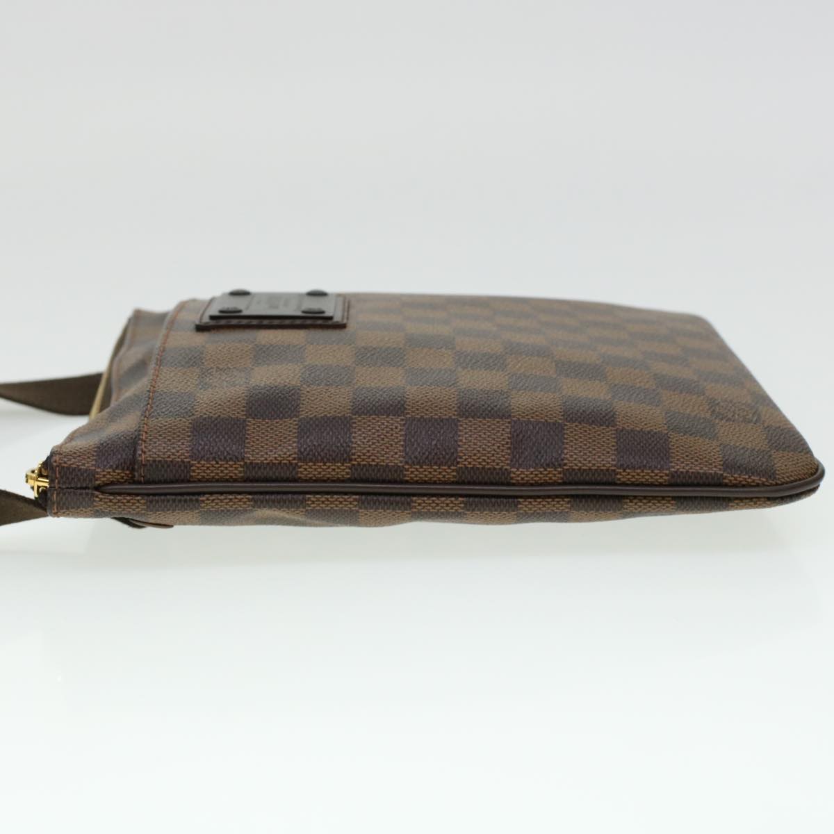 LOUIS VUITTON Damier Ebene Pochette Plat Brooklyn Bag N41100 45052A