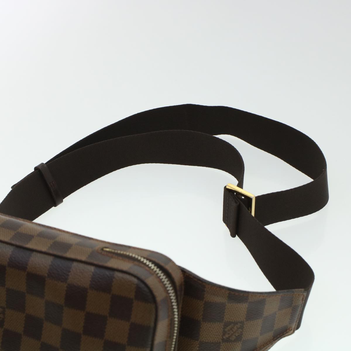 LOUIS VUITTON Damier Ebene Geronimos Shoulder Bag N51994 LV 45055