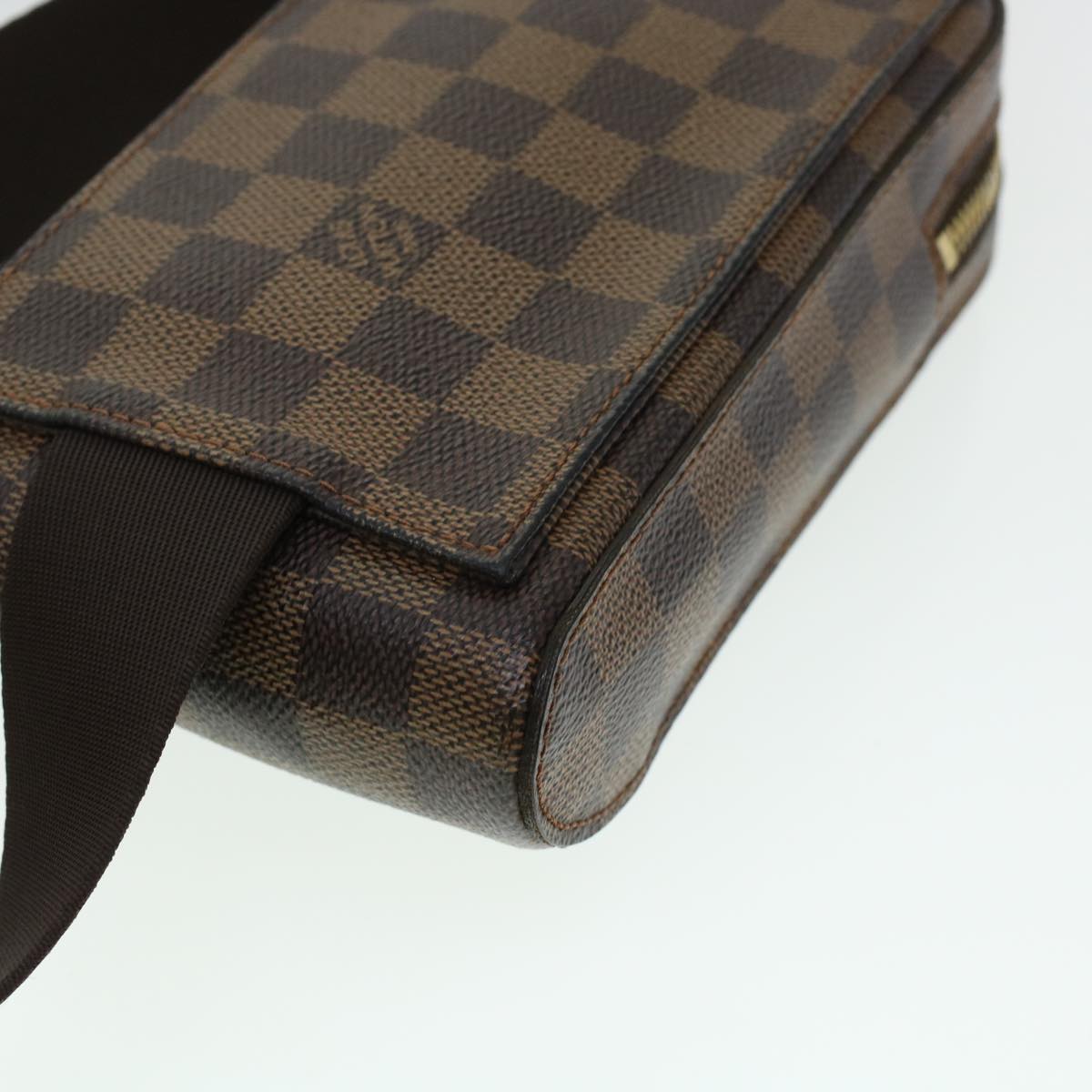 LOUIS VUITTON Damier Ebene Geronimos Shoulder Bag N51994 LV 45055