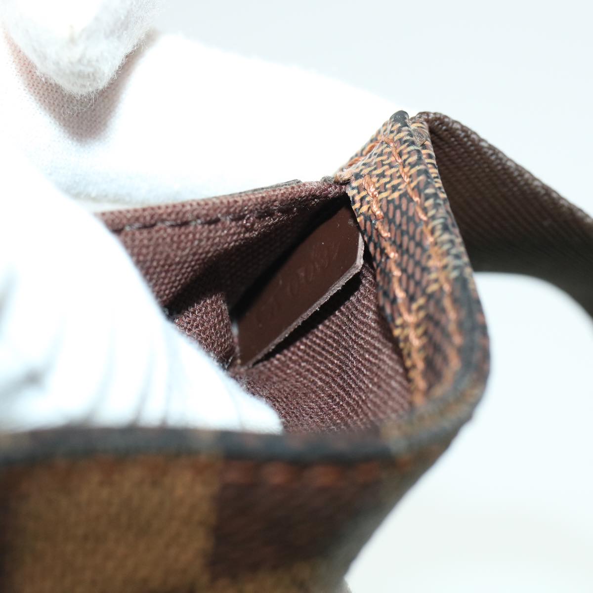 LOUIS VUITTON Damier Ebene Geronimos Shoulder Bag N51994 LV 45055
