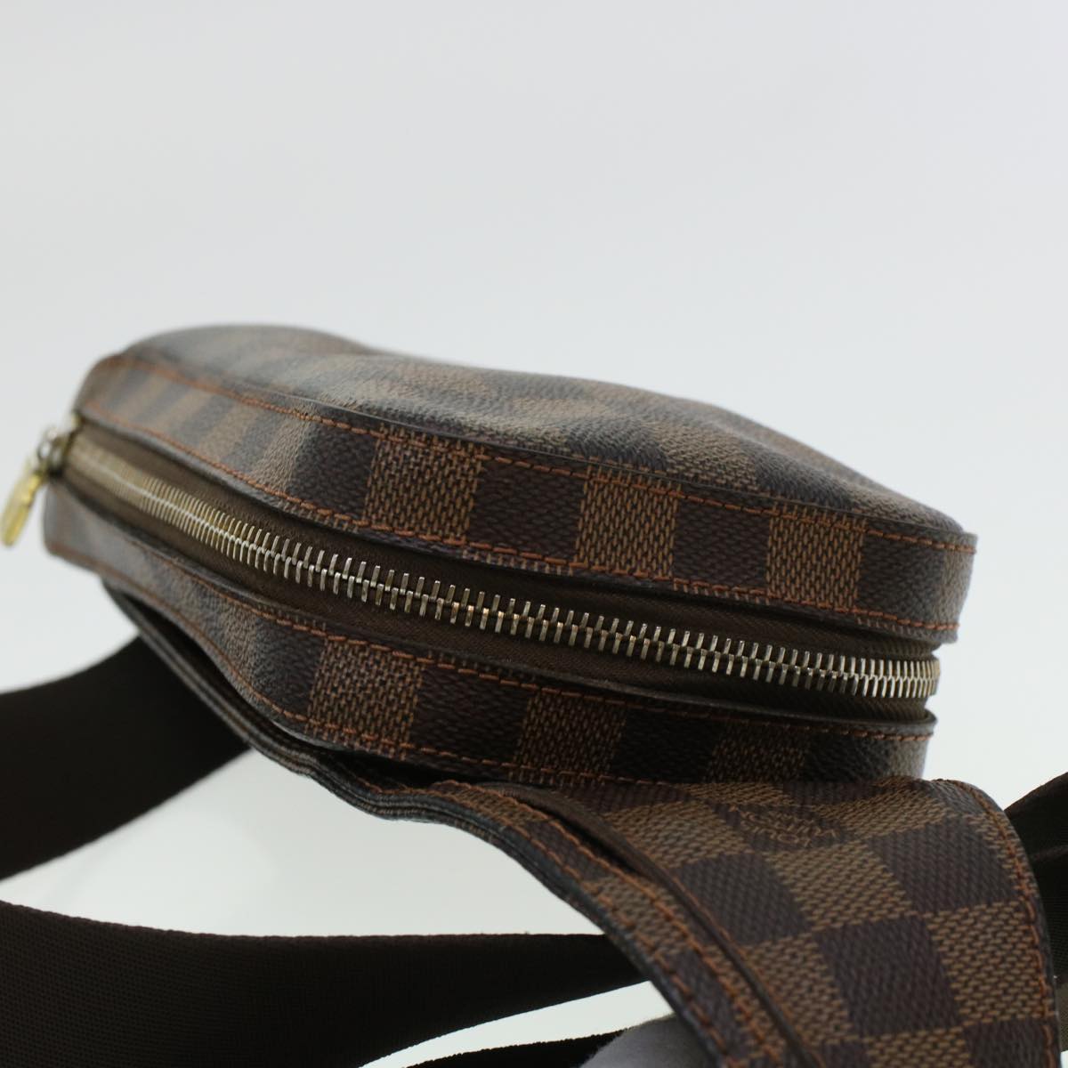 LOUIS VUITTON Damier Ebene Geronimos Shoulder Bag N51994 LV 45055