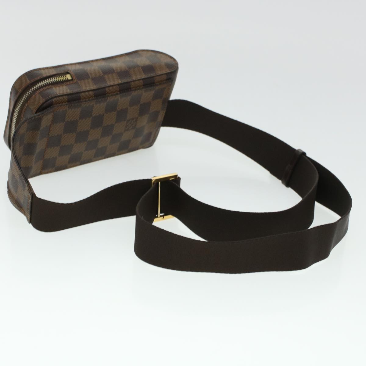 LOUIS VUITTON Damier Ebene Geronimos Shoulder Bag N51994 LV 45055