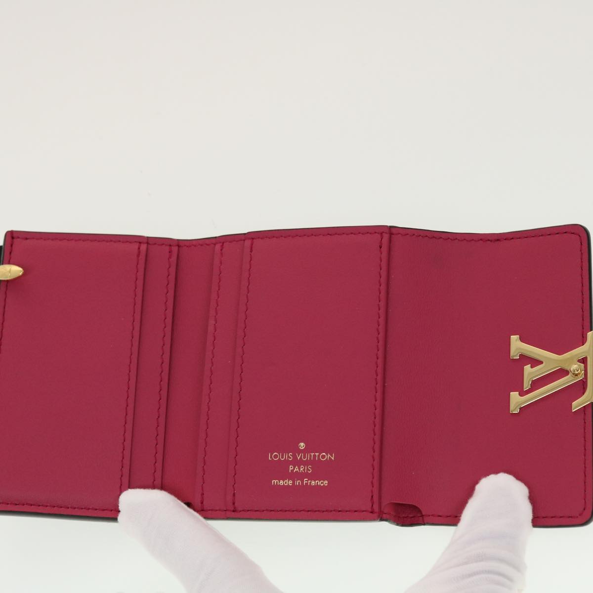 LOUIS VUITTON Portefeuille Capsine XS Wallet Taurillon Black M68587 45059