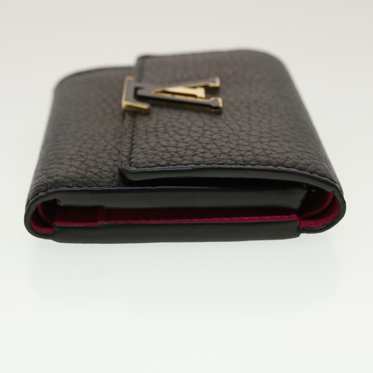 LOUIS VUITTON Portefeuille Capsine XS Wallet Taurillon Black M68587 45059