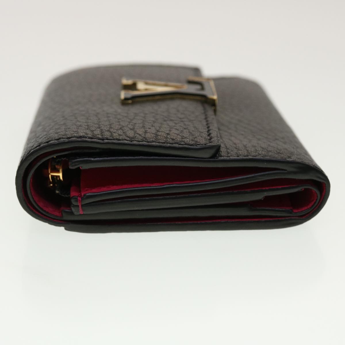 LOUIS VUITTON Portefeuille Capsine XS Wallet Taurillon Black M68587 45059
