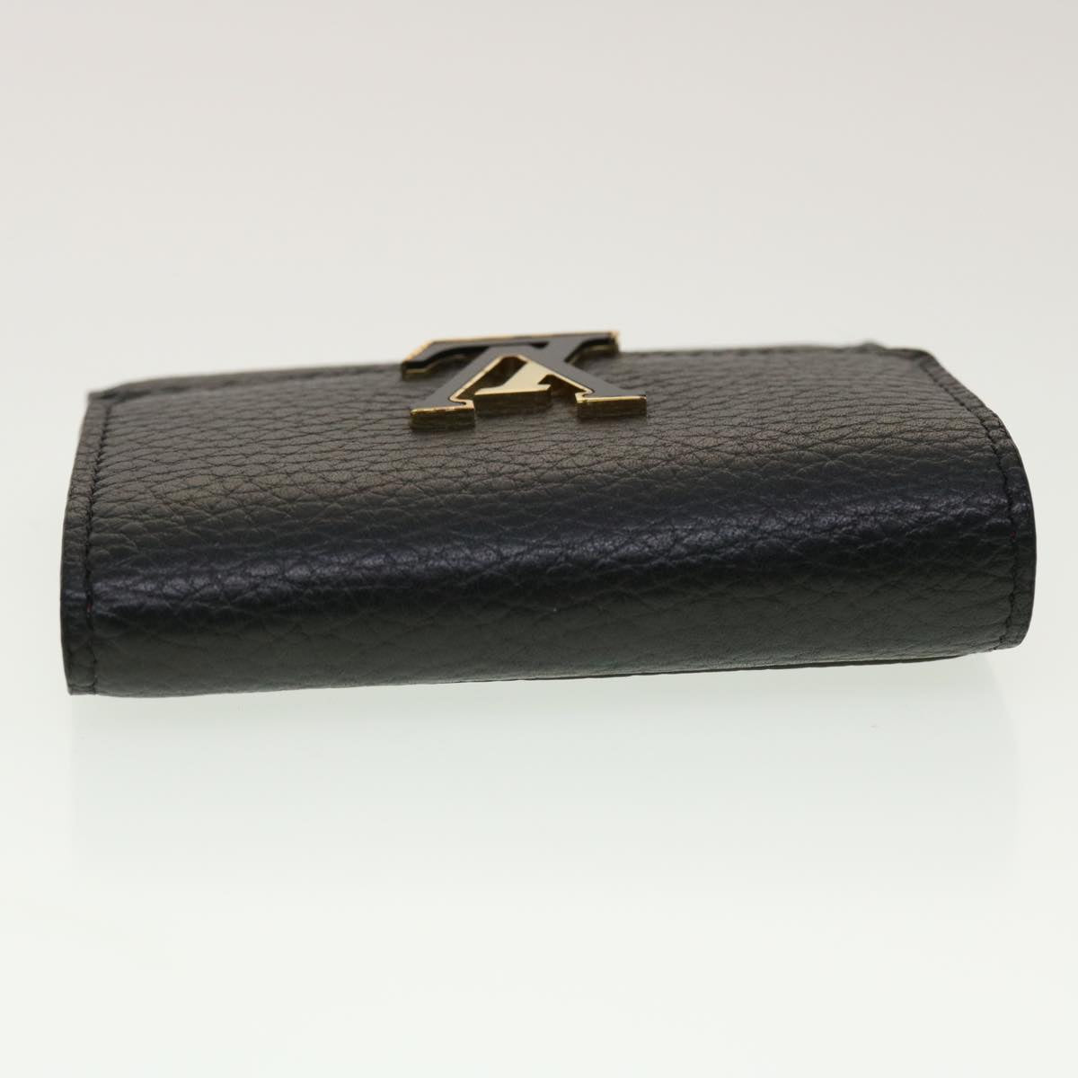 LOUIS VUITTON Portefeuille Capsine XS Wallet Taurillon Black M68587 45059