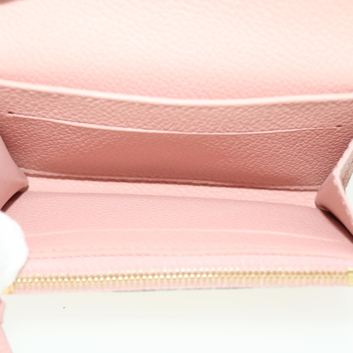 LOUIS VUITTON Empreinte Porte Monnaie Rosary Purse Rose poodle M81520 45061