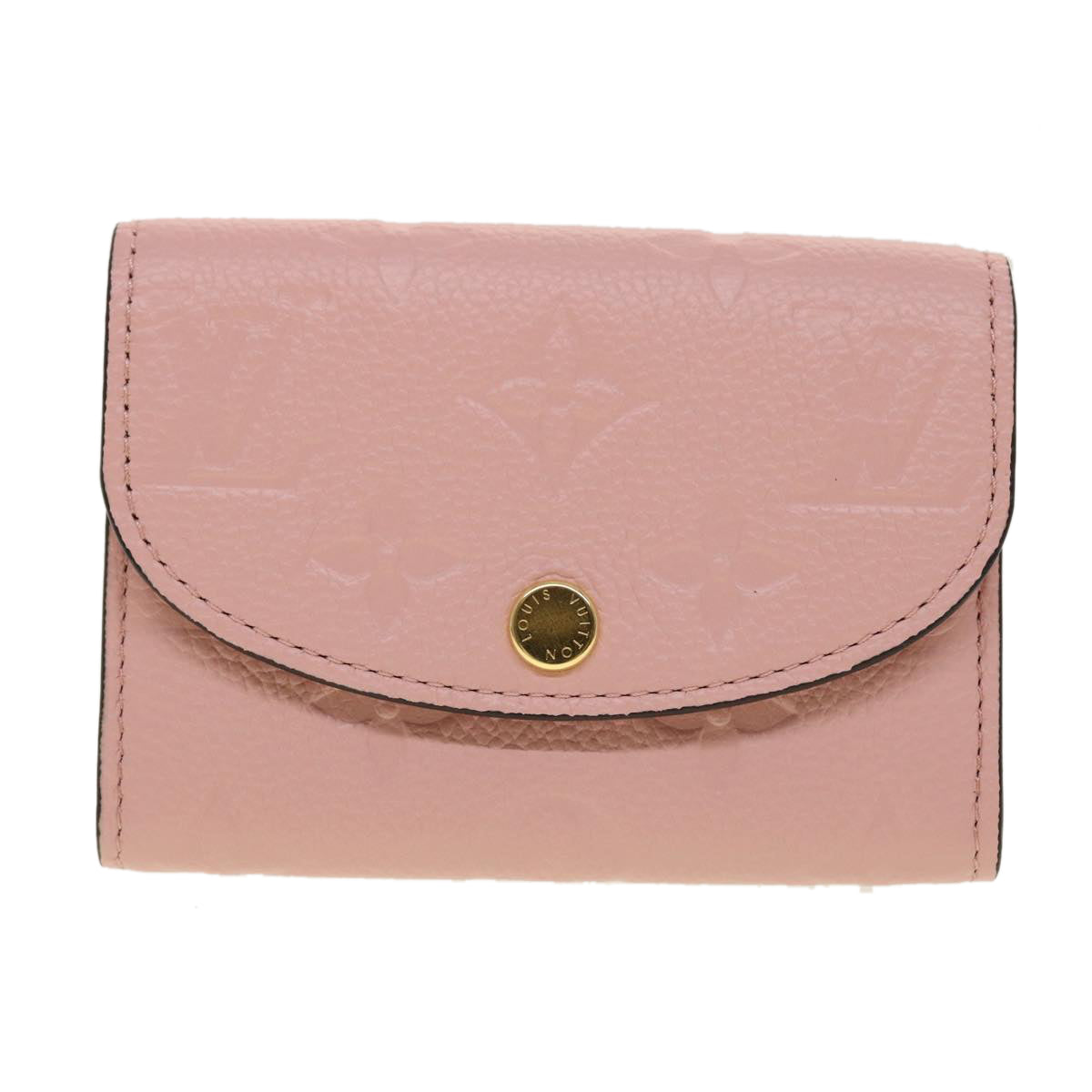 LOUIS VUITTON Empreinte Porte Monnaie Rosary Purse Rose poodle M81520 45061
